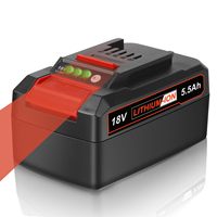 18V 5.5Ah Battery Compatible for Einhell X-ChangeH Power,Einhell 18V Power X-Change X-ChangeH Cordless Tools and Garden Machines