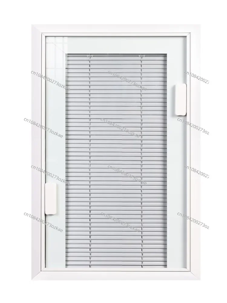 

Magnetic Control Louver Curtain Bathroom Built-in Venetian Blind Kitchen Single Glass