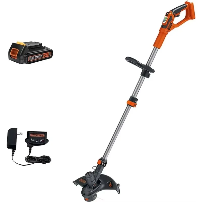 BLACK+DECKER 40V MAX* 13 in. 2in1 Cordless String Trimmer/Edger with POWERCOMMAND Kit (LST136)