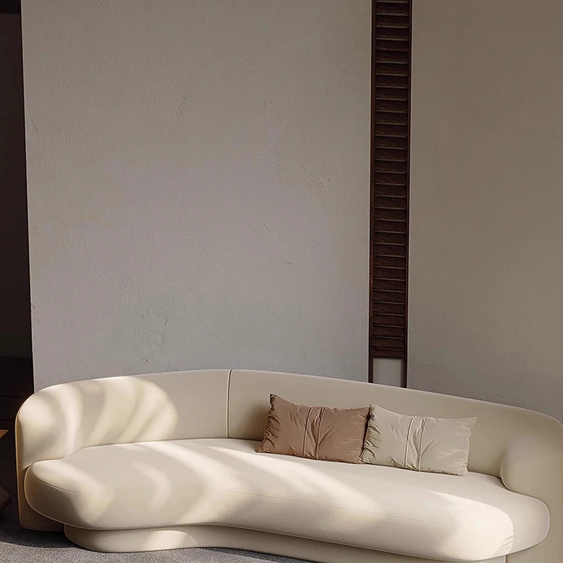 Włoska minimalistyczna sofa do salonu projektant nordycka luksusowa segmentowa sofa do salonu leniwa europa meble Sofy Do Salonu