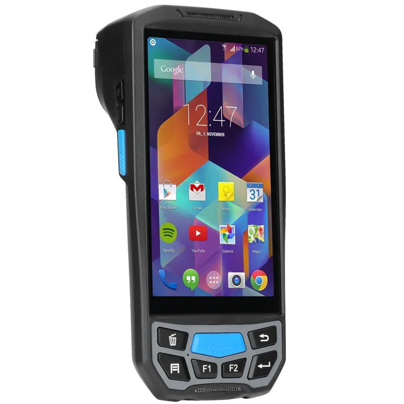 Shenzhen rugged wireless handheld android 2d barcode scanner PDA mobile data collector pdf417 with 4G GPS wifi GSM