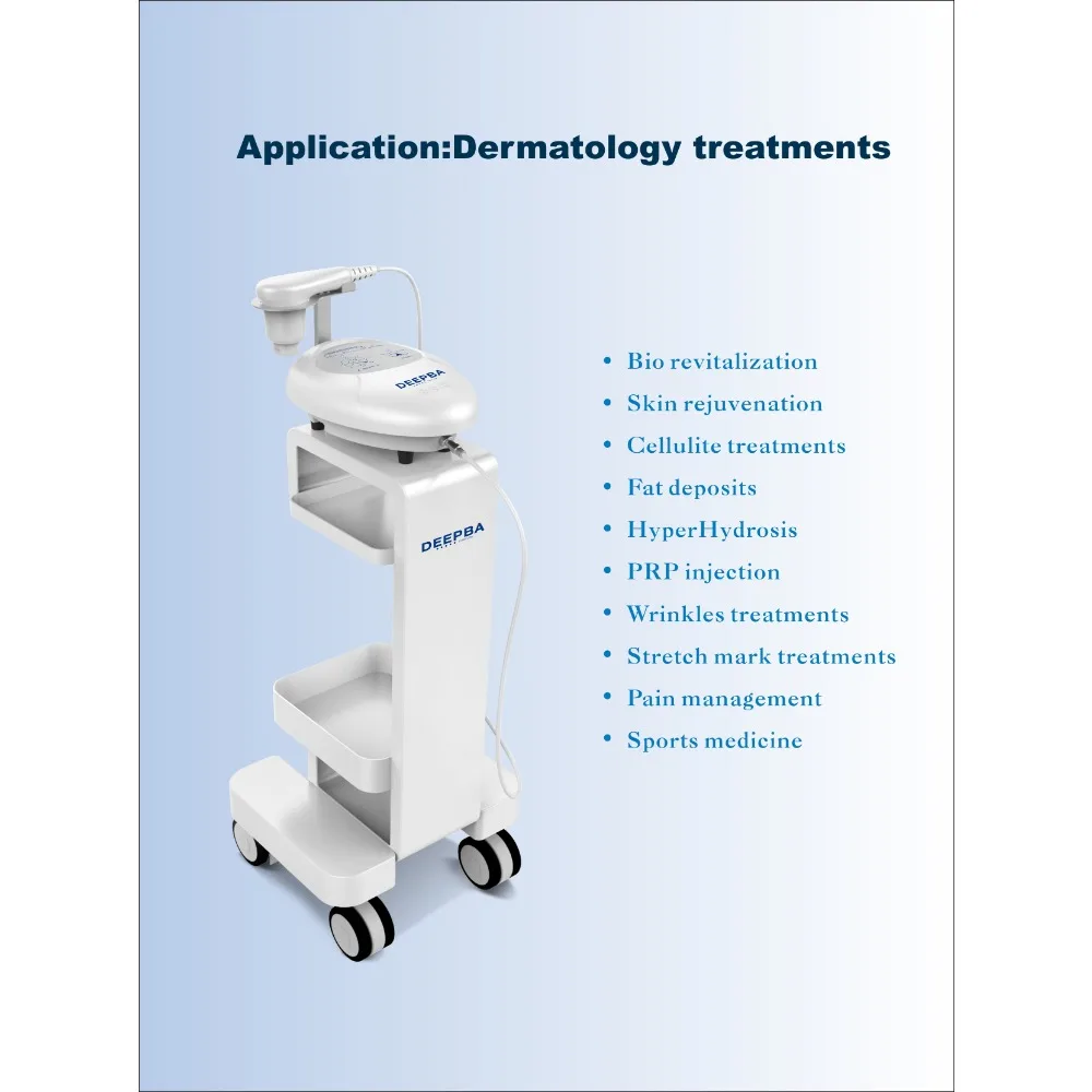 Dermoelectroporation DEP Superconducting Deepba Skin Tightening Skin Lifting Machine Facial Beauty Machine