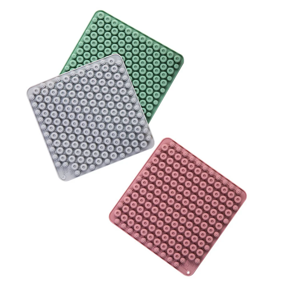 

3Pcs Heat Insulation Mat Silicone Protective Pot Holder Thickened Table Mat Heat Resistant Kitchen Placemat Cup Coaster
