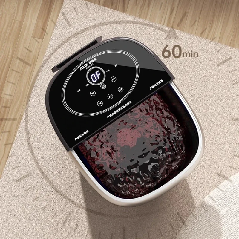 

Electric Massage Footbath Machine Ozone Sterilization Heated Foot and Calf Soak Automatic High Deep Foot Spa Foot Bath Bucket