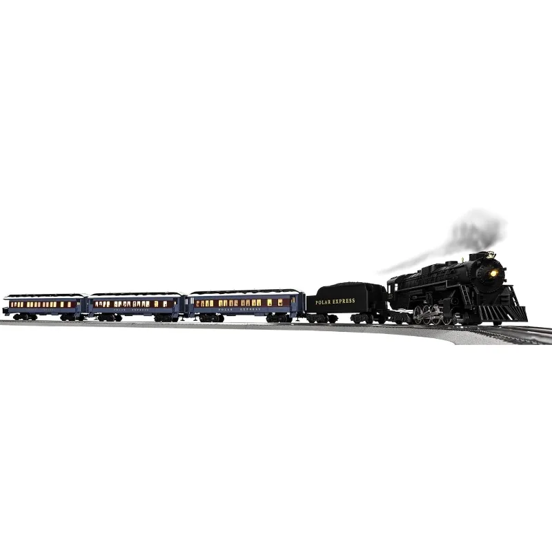 Electric OGauge 5.0 Model Train Set with Remote Control Electric Locomotive Controlled By Remote Powerful Maintenance-free Motor