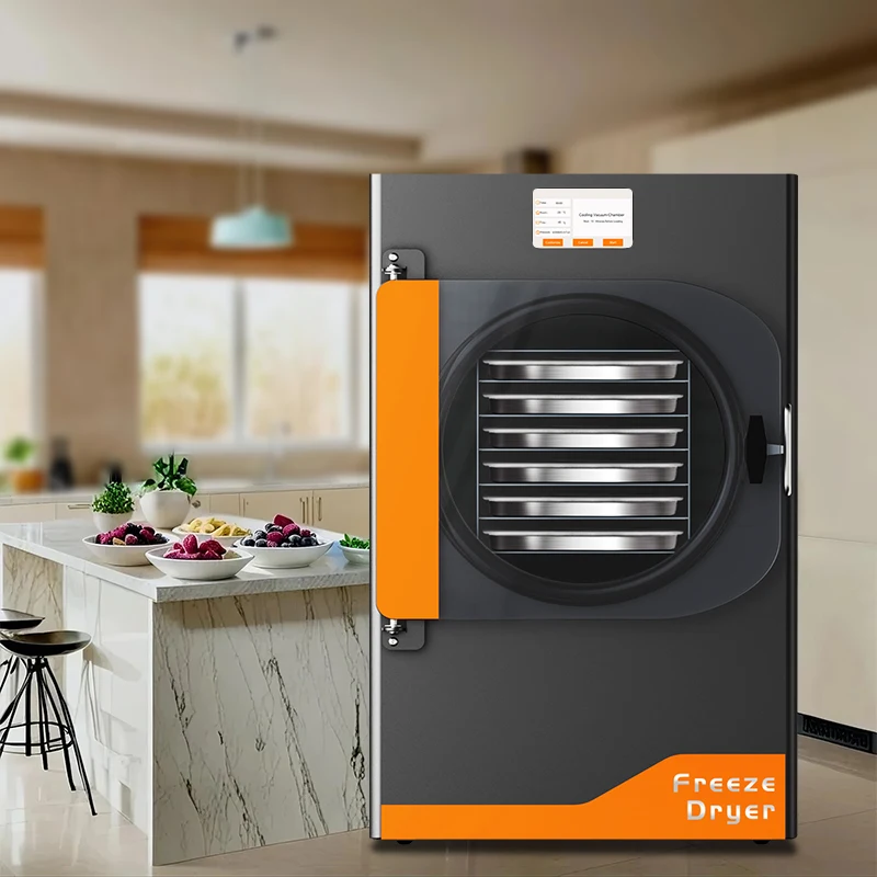 SUGONG 10Kg Home Use Mini Vacuum Lyophilizer Compressor Vacuum Pump Small Household Freeze Dryer
