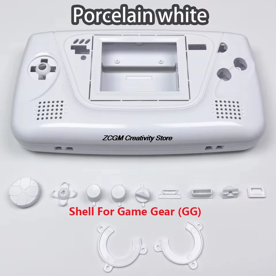 

Сменный корпус для приставки Game Gear (GG) премиум-класса - готов к установке IPS-панели (без вырезов) | ABS Pro | Улучшенный D-Pad | Поддерживает USB-C и Mini HDMI