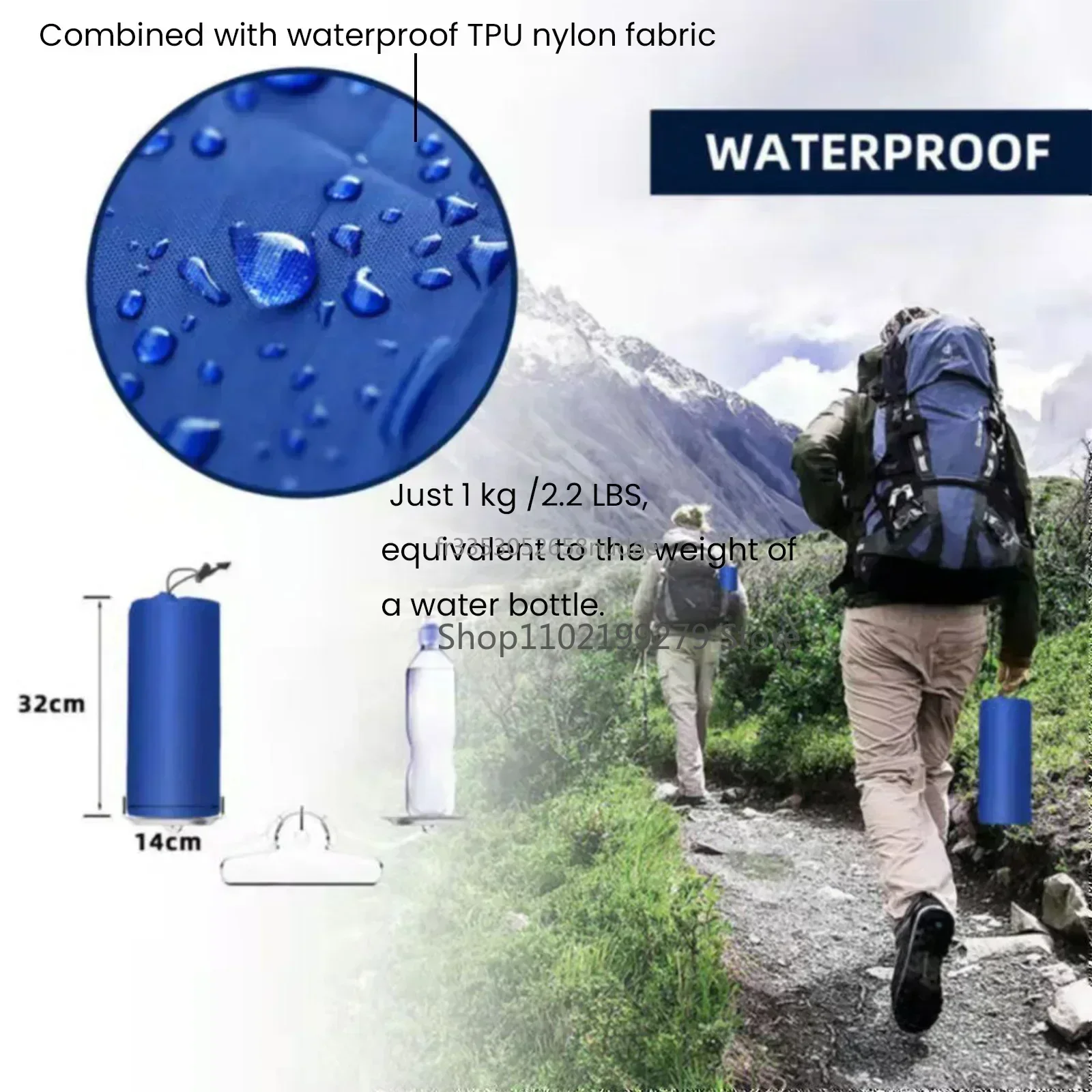 2026 NEW Ultralight Self Inflating Camping Mattress Outdoor Thicken Air Mattress with Built in Inflator Pump for Travel Hiking