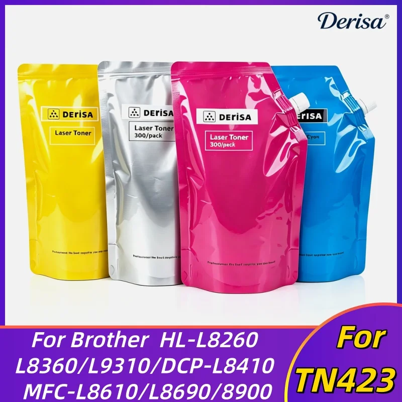 300g/bag TN423 TN431 TN433 TN436 Toner Powder For Brother HL-L8260 L8360 L9310 DCP-L8410 MFC-L8610 L8690 8900 9570 8250 8610