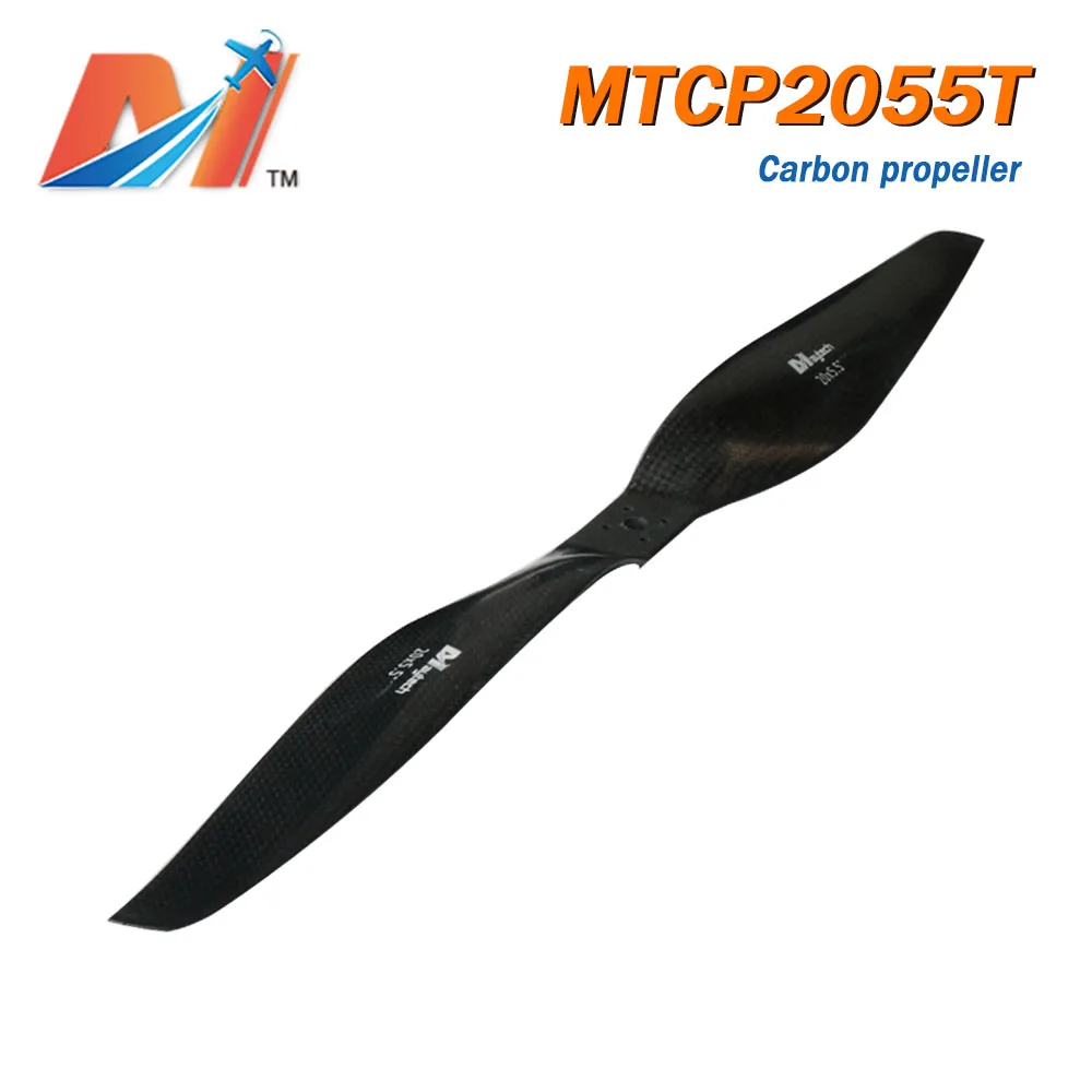 

Maytech MTCP2055T 20x5.5CW and CCW Carbon Material Drone Propeller Spraying Pesticides Plant Protection UAV Paddle Wing