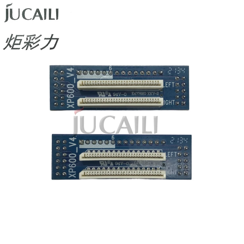 JuCaili 2 pcs carriage adapter card for Senyang xp600/DX5/DX7/i3200/4720/5113/TX800 head for solvent printer connect board