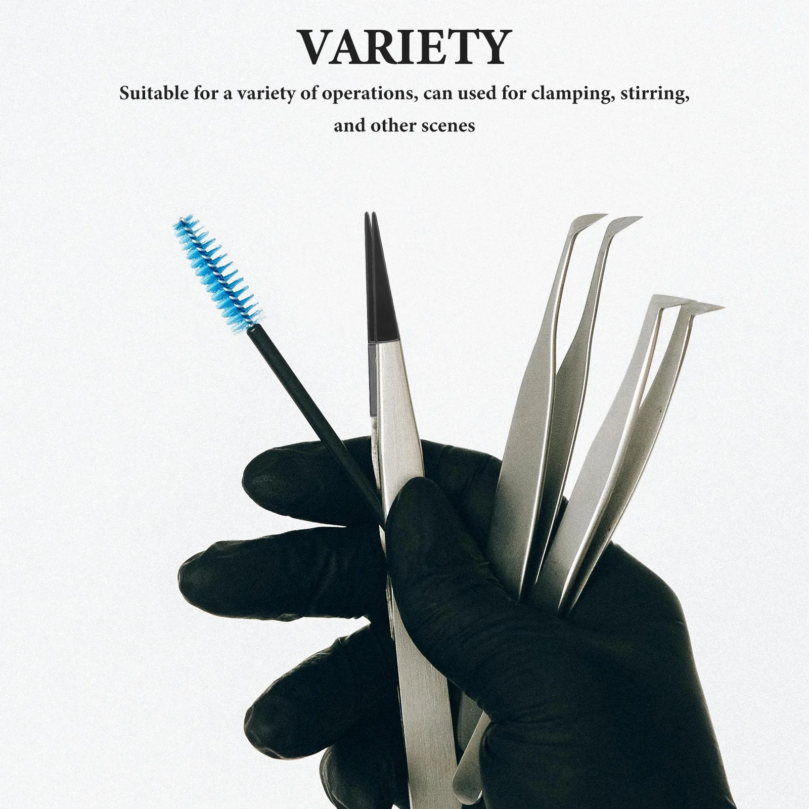 

4Pairs Precision Ceramic Tweezers Versatile for Various Operations Including Pinching Stirring and Soldering Fine Point Tweezers