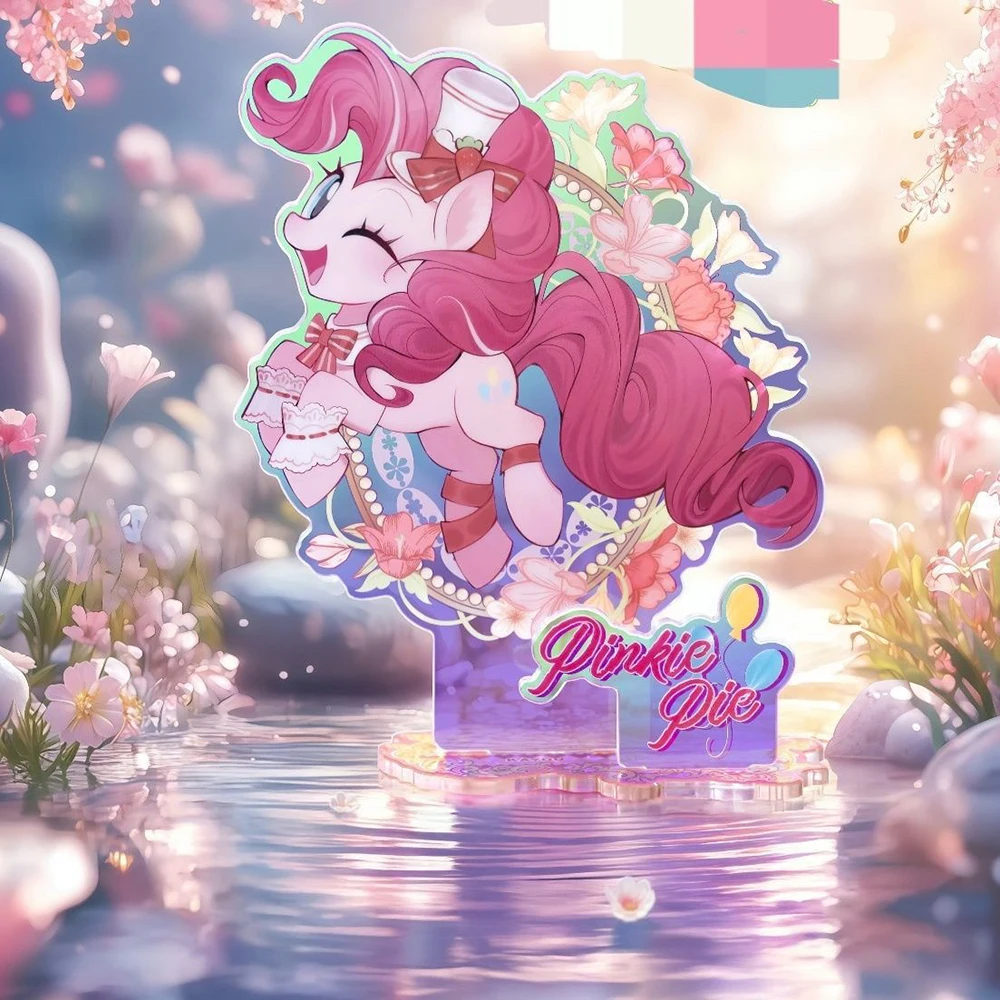 คาวาอิอะนิเมะมายลิตเติ้ลโพนี่การ์ตูนขาตั้งของขวัญที่ดีสำหรับแฟนๆเด็กพิ้งกี้พาย ฟลัตเทอร์ชายน์ แรริตี้ แอปเปิ้ลแจ็ค ทไวไลท์ สปาร์คเคิล