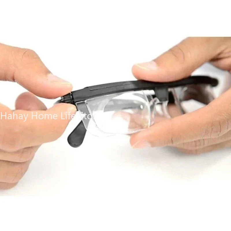 New Adjustable Strength Lens Eyewear Variable Focus Distance Vision Zoom Glasses Protective