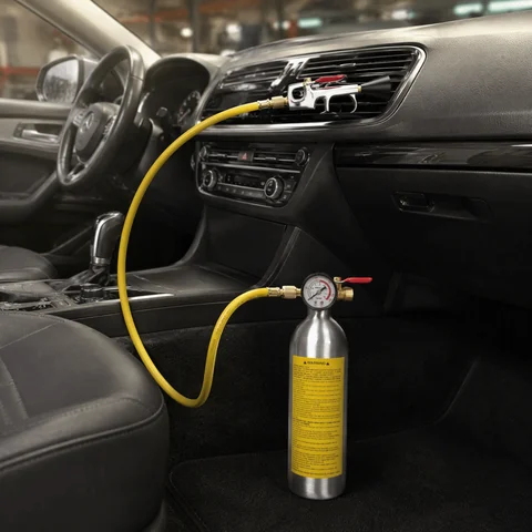 Pressure Control Air Conditioning Cleaning Kit Safety Release Valve Maintenance Free AC Flushing Kit Flushing Spray Tool