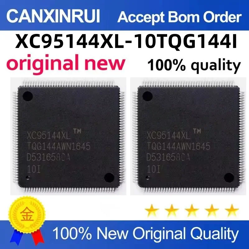 XC95144XL-10TQG144I Programmable Logic IC New Original TQFP144 Pins