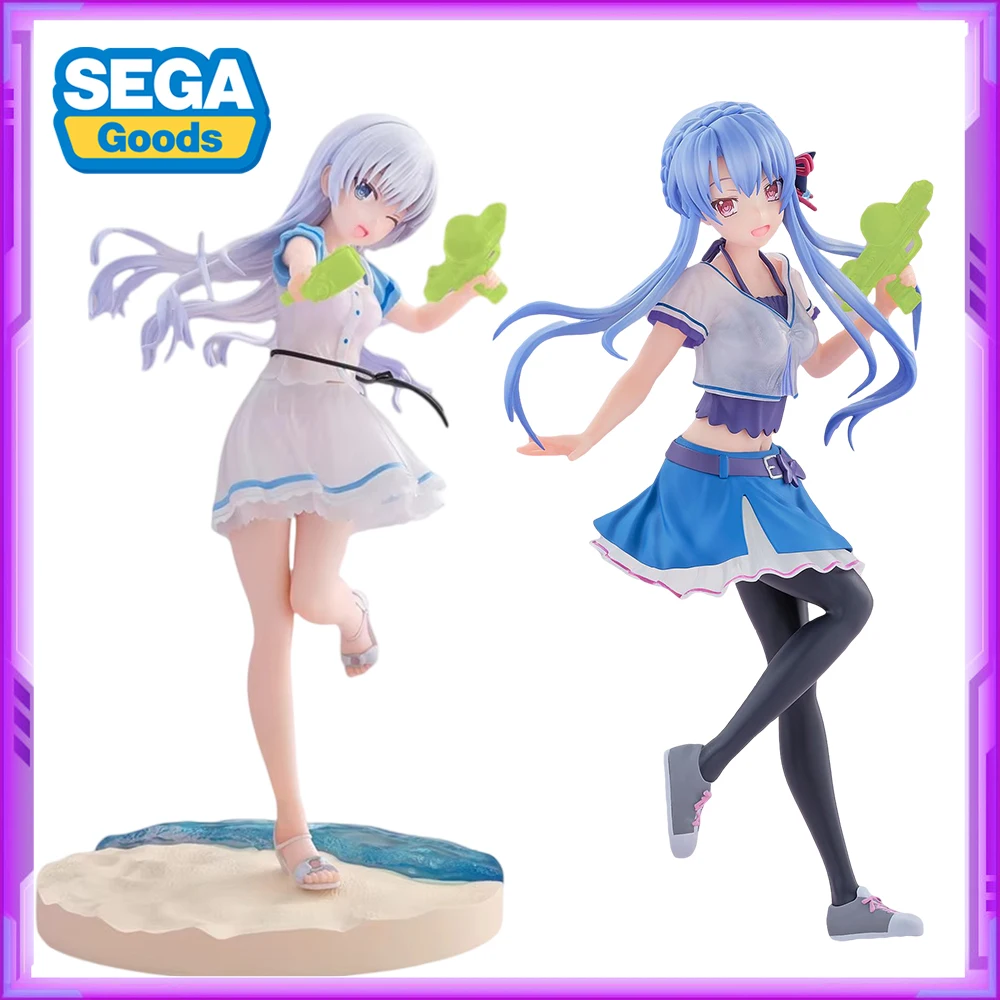 

Original SEGA Summer Pockets Naruse Shiroha Sorakado Ao PVC Anime Figures Action Figure Model Toys Christmas Gift
