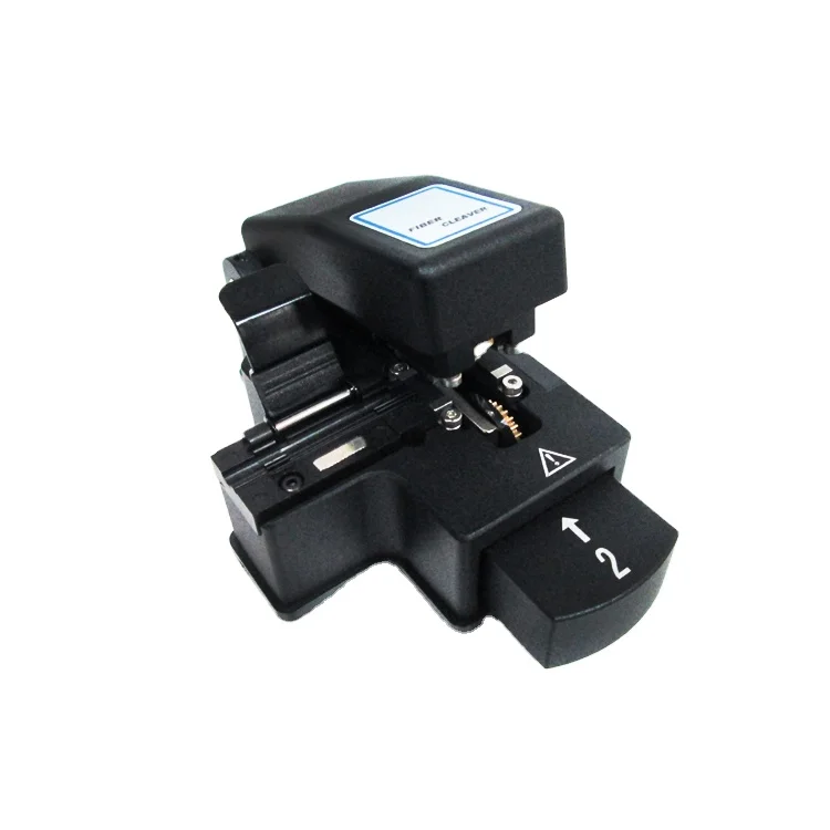 FCST220112 Auto-Rotating Optical Fiber Cutting Cleaver FTTH Network Tool for Fiber Splicing Termination Auto Rotate Blades