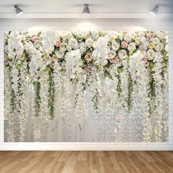 1pc, rose wall background - perfect for weddings, photos of wall signs, holiday party supplies