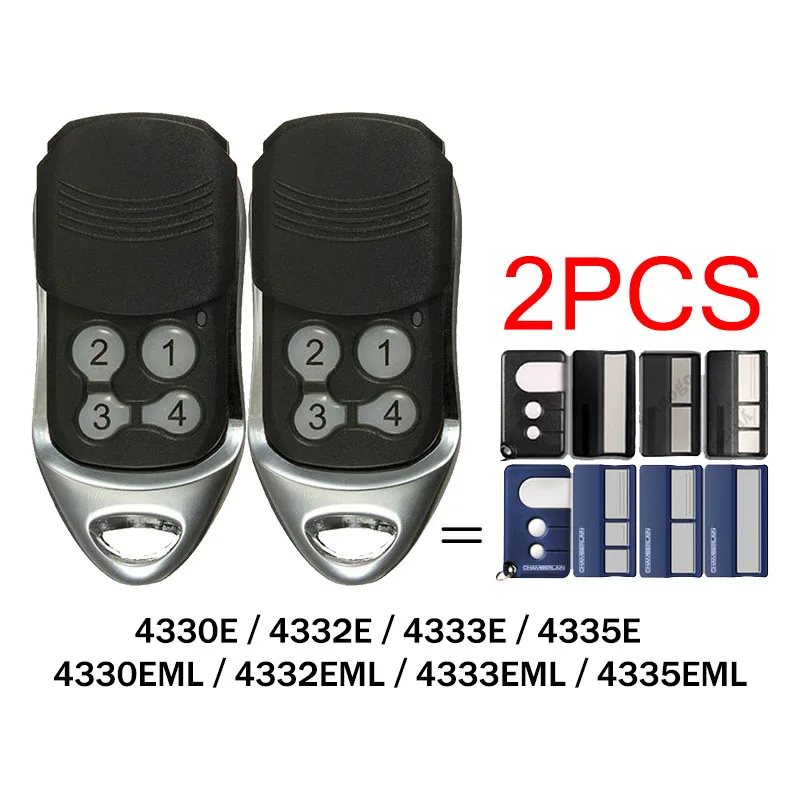 

2 шт. LiftMaster Chamberlain 4330E ​ 4333E 4332E ​ 4335E 4330EML 4332EML 4333EML 4335EML Пульт дистанционного управления для гаражных ворот 433,92 МГц