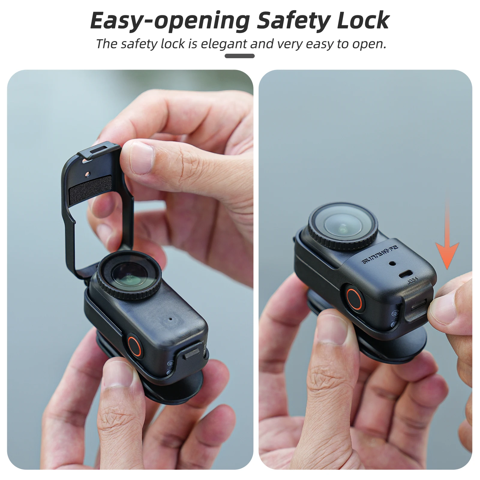 Uchwyt na czapkę z szybkozłączką, klips do sportowej czapki do kamery DJI Osmo Nano, mocowanie z szybkozłączką do akcesoriów DJI Osmo Nano — zdjęcie produktu 6
