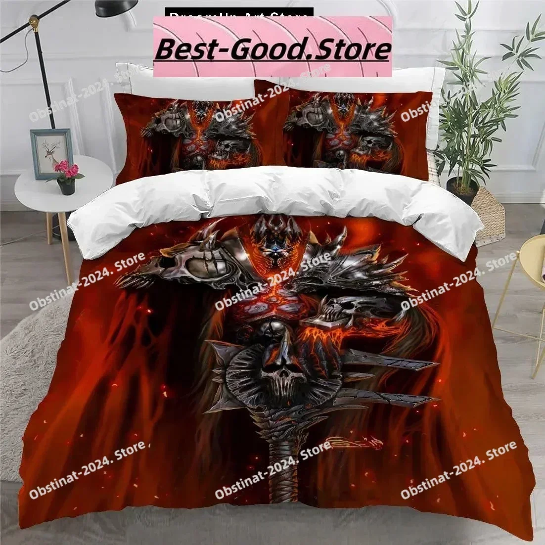 

3D Fashion Holy Knights Bedding Set Print single Comforter Quilt Bed Cover Duvet Cover Pillow Case 3 Pieces Sets Kids Adult Size