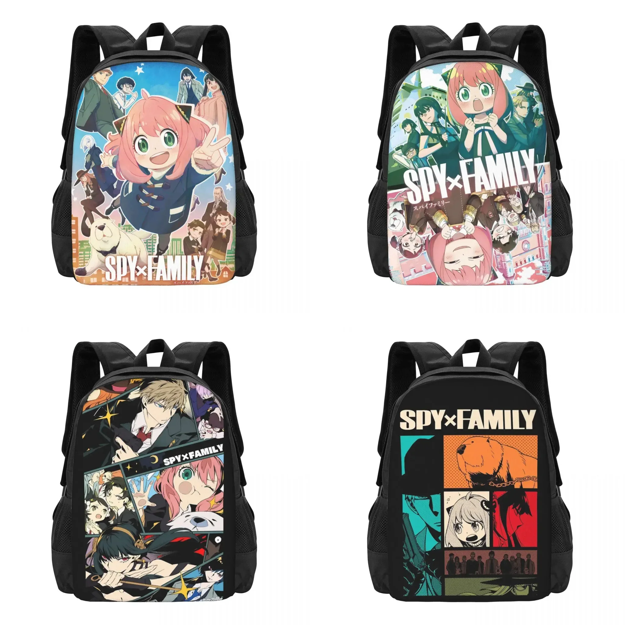 

Anime Spy Family Anya Travel Laptop Backpack, Business College School Computer Bag Gift for Men & Women