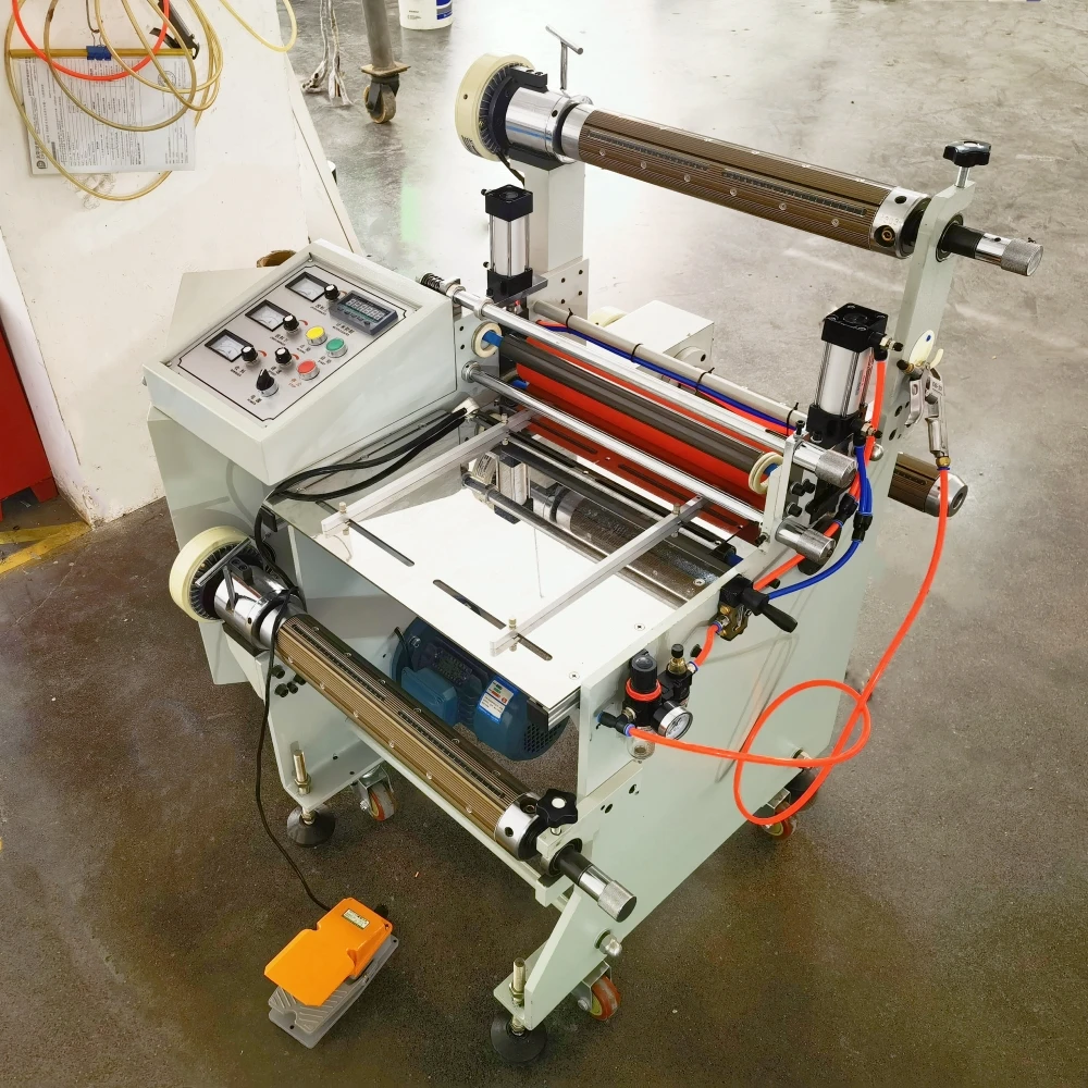 Petite machine de rembobinage automatique, machine de stratification de films