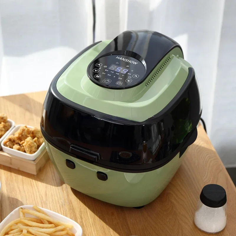 FOR Multifunctional Touch Screen Airfrier Intelligent Oil Free Cooking Air Fryer Window Smart Visual Air Fryer