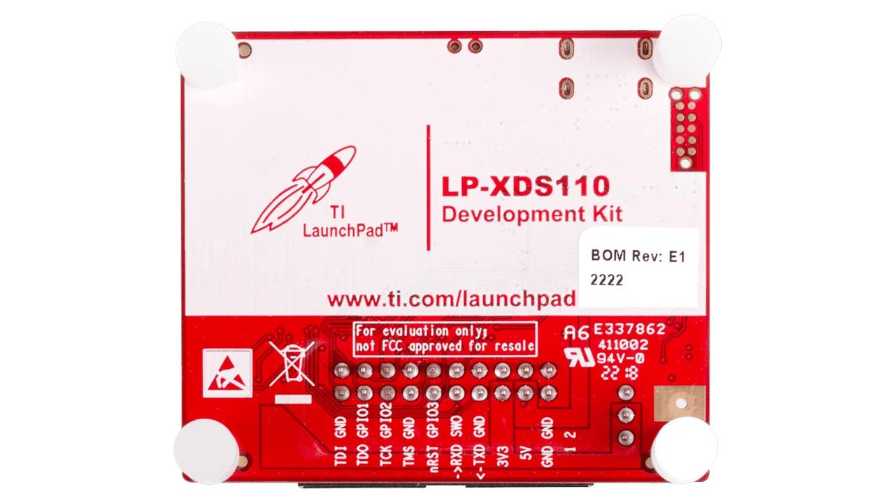 LaunchPad XDS110 original ™    Kit de desenvolvimento microcontrolador depurador TI