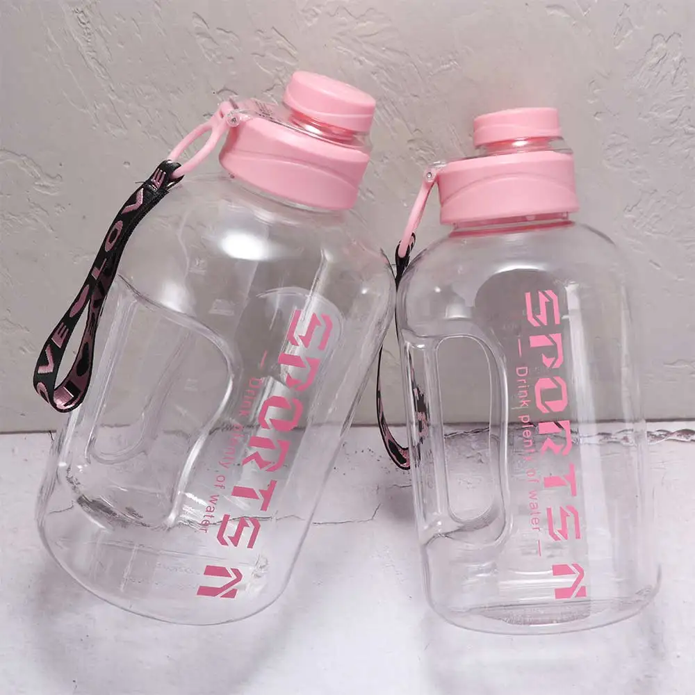 Plastics Large Capacity Precise Scale 1700ml/2700ml Fitness Drinking Cups Sports Water Cup Sports Water Bottle Male Water Cup
