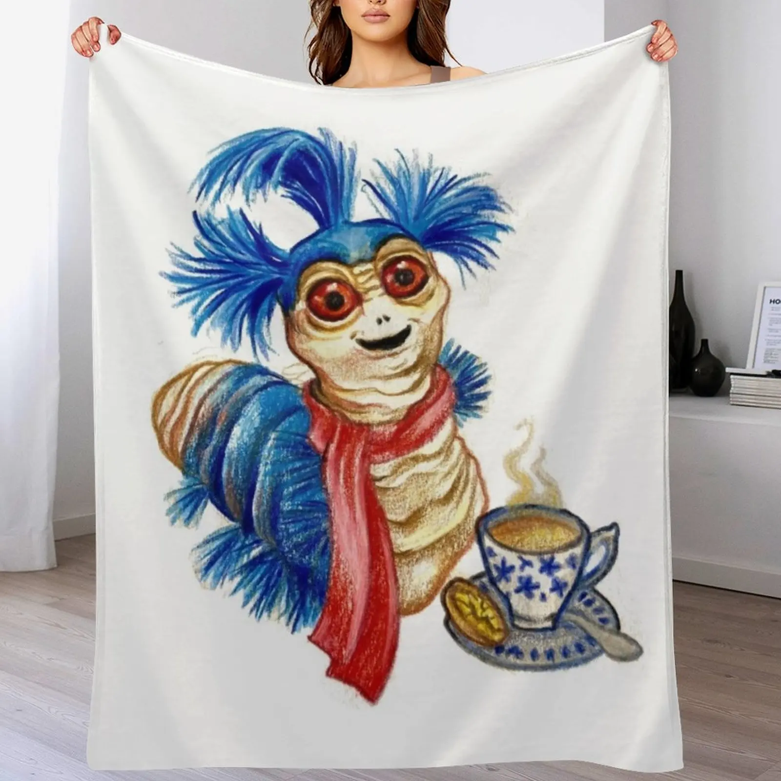 

Labyrinth Worm Throw Blanket for sofa christmas gifts Blankets