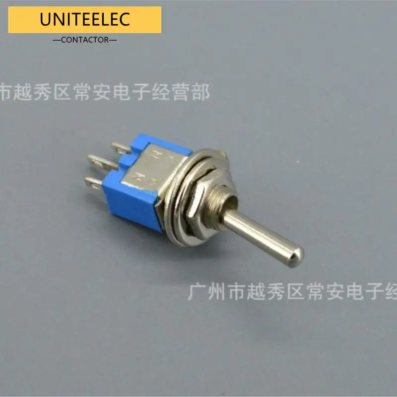 UNITEELEC Mouting Kecil Diameter 5Mm Toggle Switch 3Pin ON-ON SMTS-102