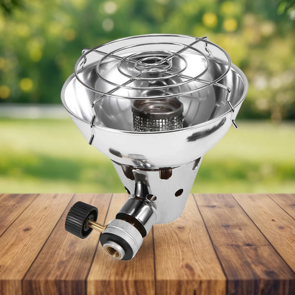 

Portable Gases Heater with Stand Camping Heater Stove Stainless Steel Propane Butane Tent Heater for Winter Camping