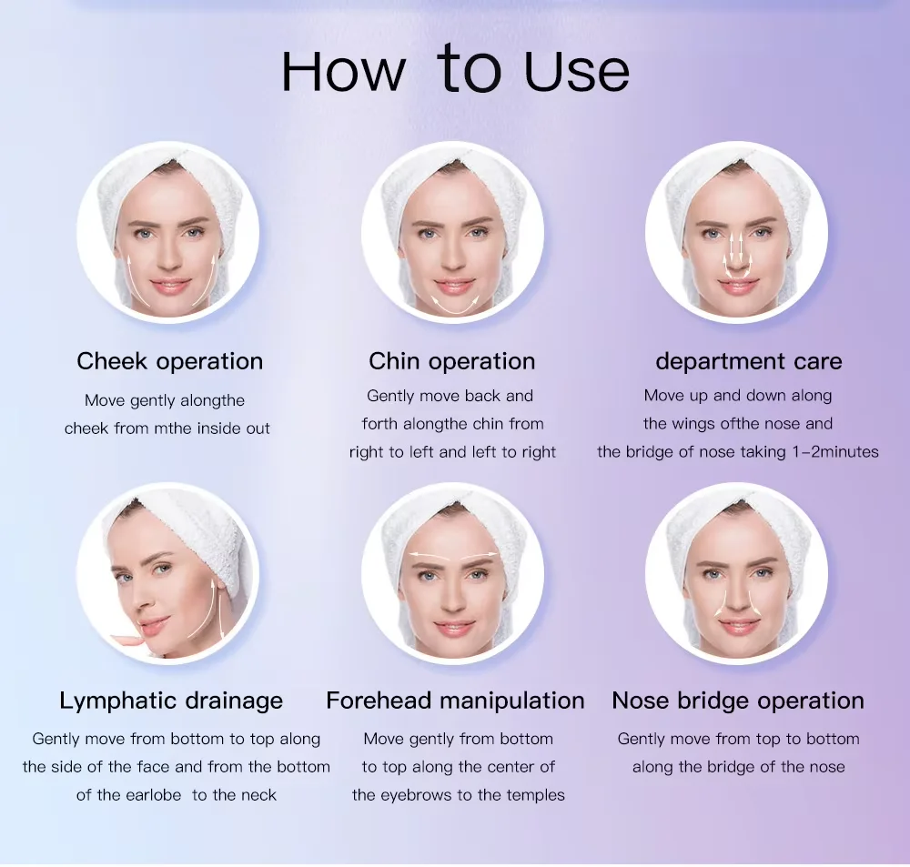 Draagbare 4 IN 1 RF EMS 3-kleuren LED Gezicht Hals Lifting Verstevigende Anti-aging Rf Frequentie Therapie Gezicht Lifting Machine Thuisgebruik