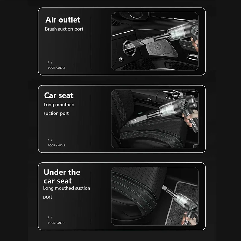 29000PA ワイヤレス車掃除機ハイパワー強力なクリーニング塵除去多機能ウェットとドライ両用ハンドヘルド