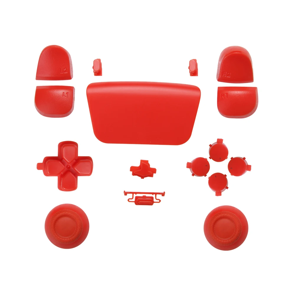 أزرار مفاتيح بوظيفة اتجاه D-Pad عبر ، عصا تحكم لوحة اللمس ، غطاء قبضة لسوني بلاي ستيشن 5 ، PS5 Dualshock ، L1 ، R1 ، L2 ، R2