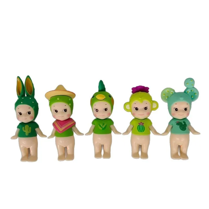 Novo sonny anjo mini fighe cactus série misteriosa surpresa caixa cega maré jogar brinquedo boneca sorte mascote feito à mão presente de natal