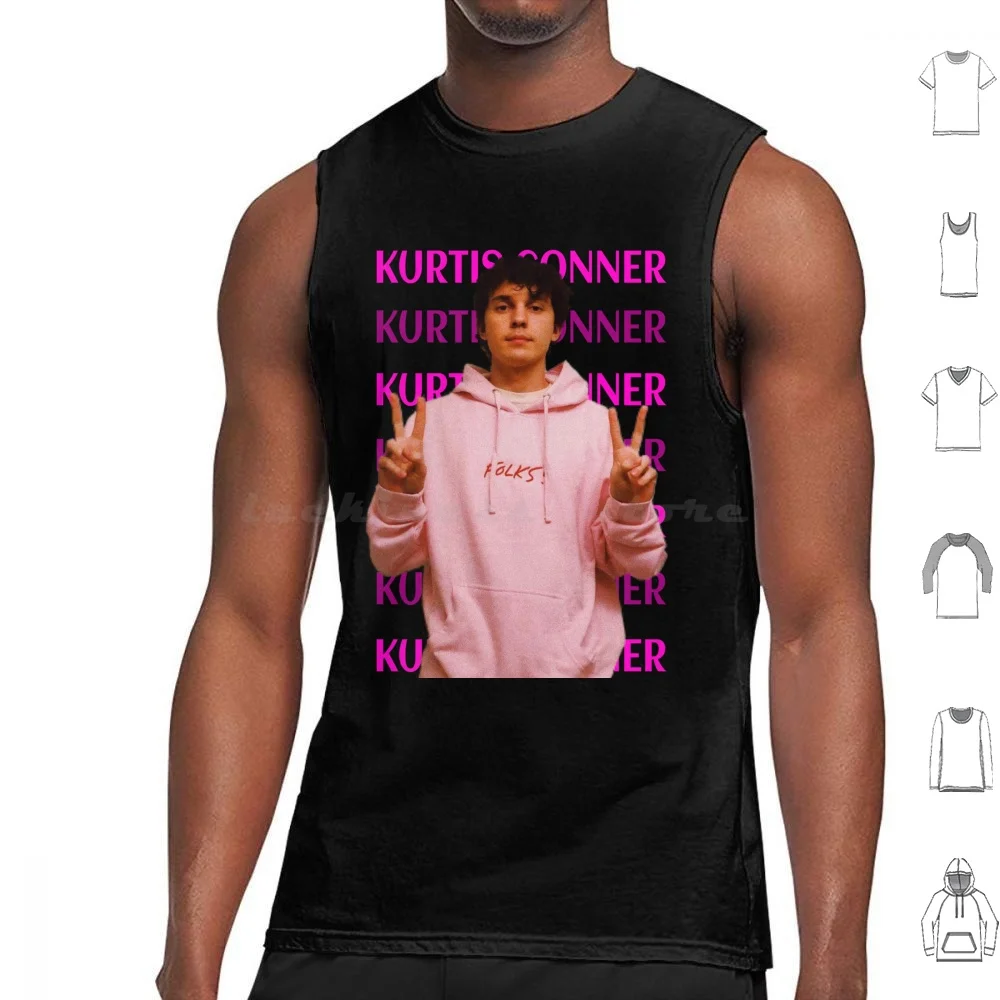 Kurtis Conner Tank Tops Vest Sleeveless Kurtis Conner Please Be Nice To Me Kurtis Conner Very Really Good