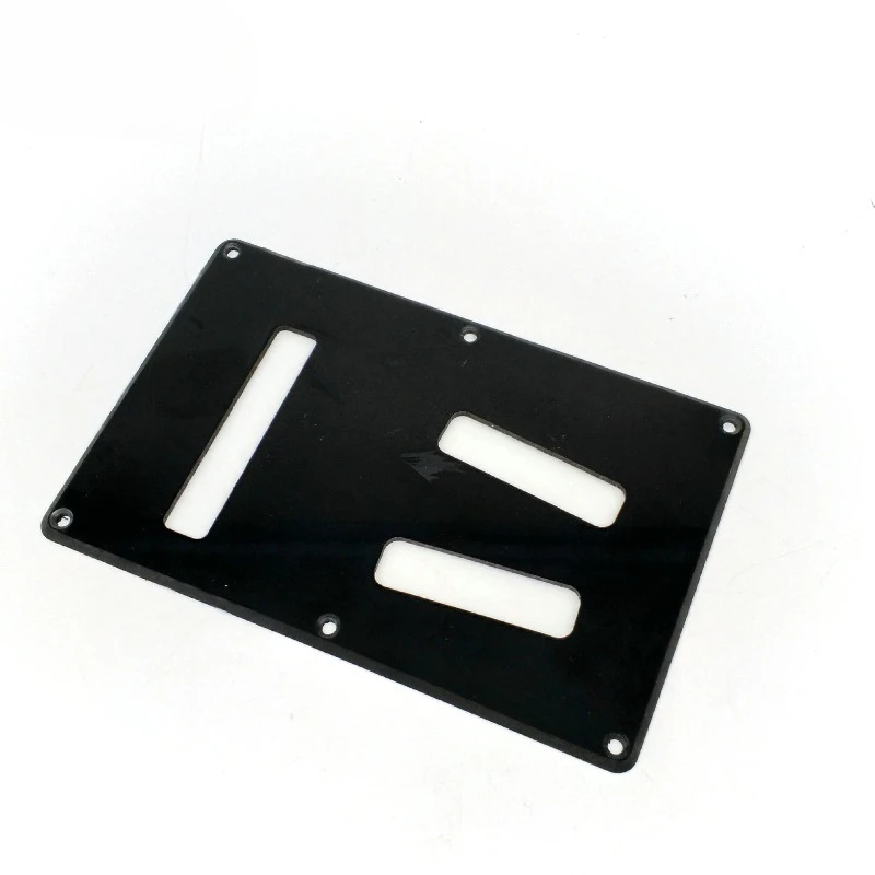 Electric Guitar Back Plate Cover, Black Rear Cavity Cover Instrument Accessor
