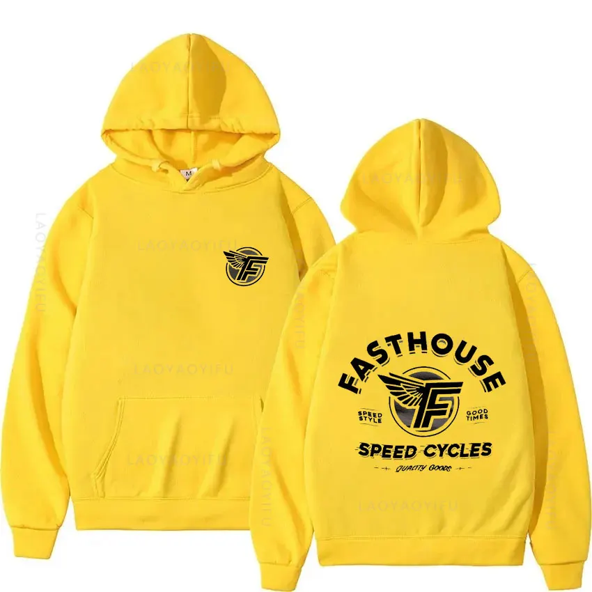 

Fasthouse Theme Hooded Sweatshirts for Men Hoodies New & Graphic Essentials Hoodie Sweatshirt Off Road Motorcycle Riding Suit