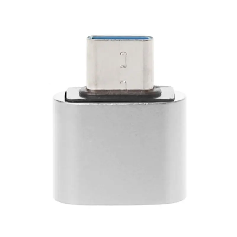 1PC Mini USB 3.1 C Macho para Adaptador USB Macho Tipo C para USB 2.0 Conversor Fêmea