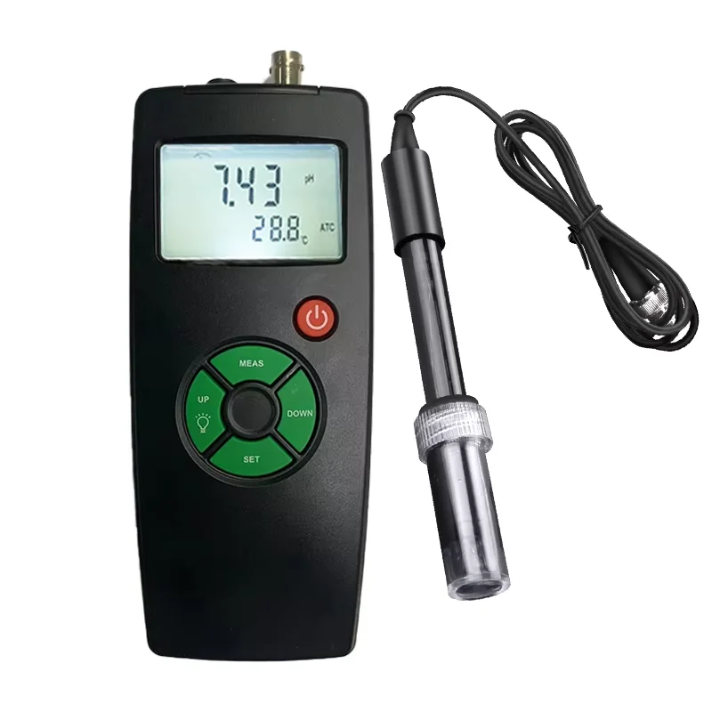 مقياس درجة الحموضة المحمول عالي الدقة مع ATC |   جهاز اختبار المياه الرقمي للمختبر وحوض السمك والزراعة المائية |   توريد مصنع تصنيع المعدات الأصلية