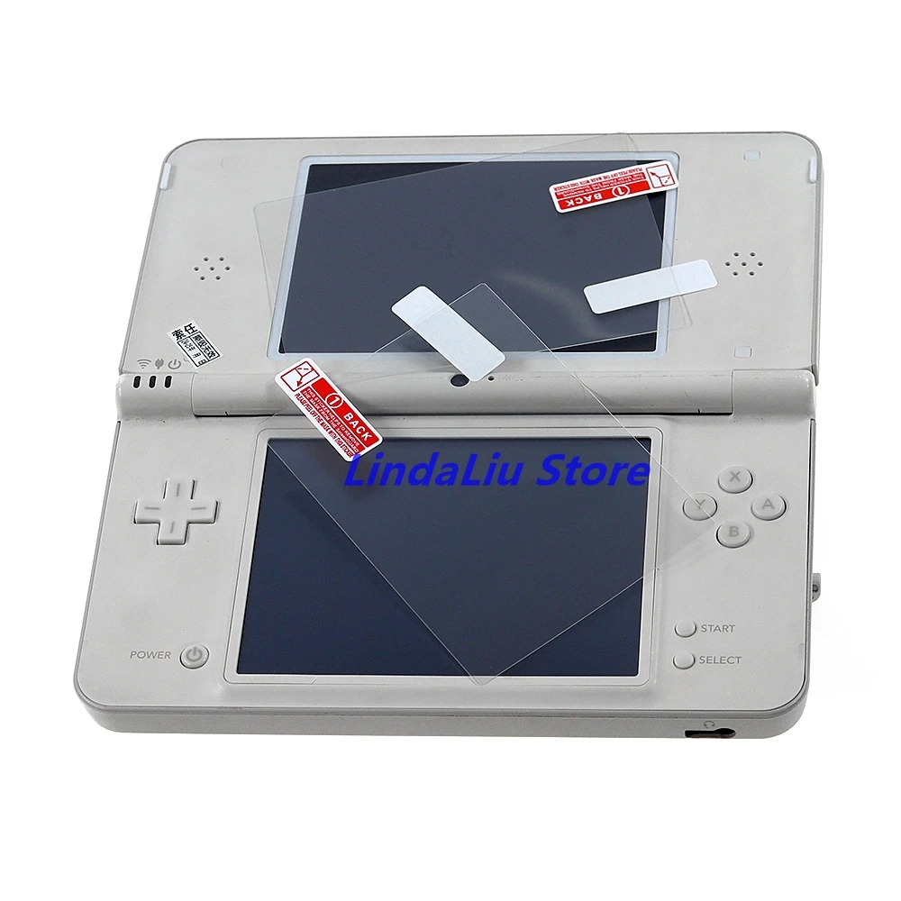 

2Sets Top Bottom HD Clear Protective Film For Nintend NDSI NDSiXL LL LCD Screen Protector PET Soft Film For NDSIXL/LL Console