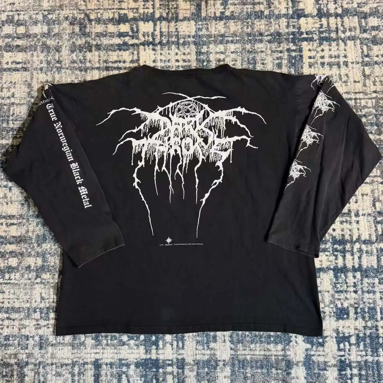 

Y2K Готическая мода с круглым вырезом, рубашка-пуловер большого размера, мужские и женские повседневные топы, уличная одежда, американская футболка в стиле хип-хоп с длинными рукавами