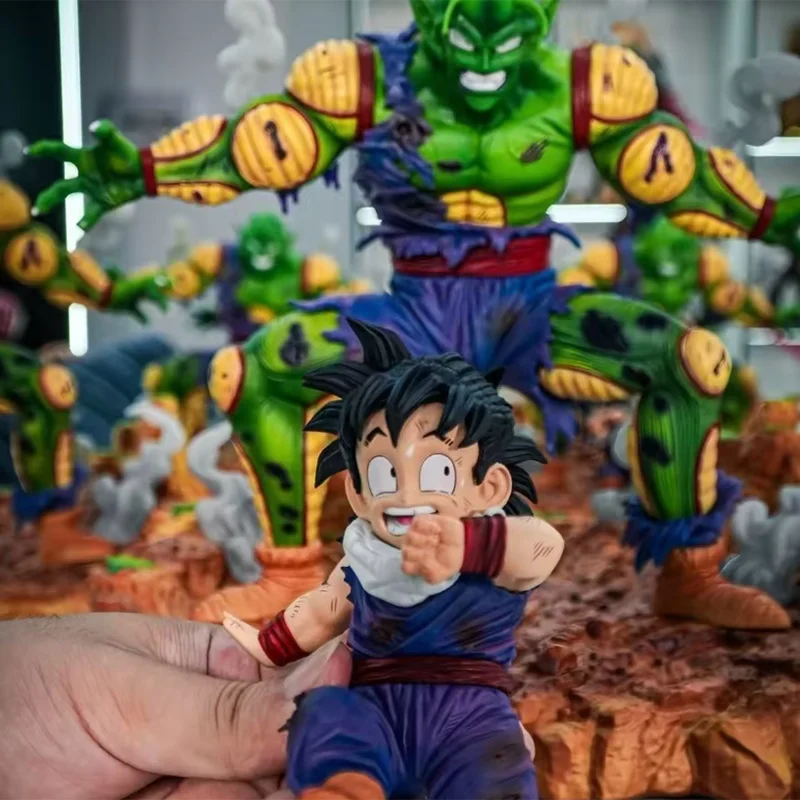 Em estoque anime dragon ball z piccolo proteger gohan figura super piccolo estatueta figuras de ação gk estátua coleção modelo