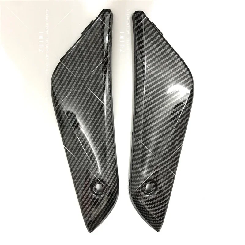 Carbon Fiber Painted Fairing Motorcycle Left Right Tank Side Cover panel For Fit HONDA CBR1000RR 2004 2005 2006 2007 guard board