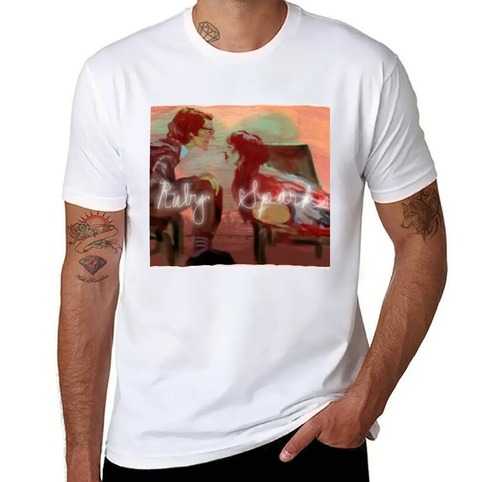 

Mens Womens Ruby Sparks Christmas T-Shirt t shirt for man t shirts for man graphic vintage T-Shirt
