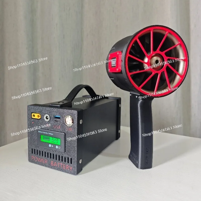 Violent fan 90 ducted brushless motor large handheld turbo hair dryer car wash blowing water super snow removal artifact