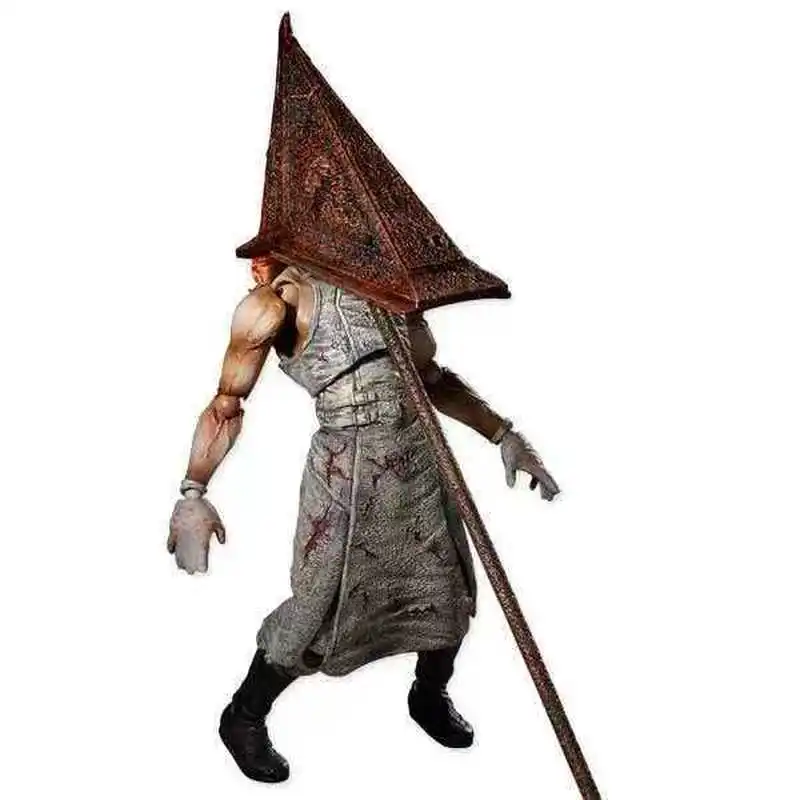 Hot Silent Hill 2 Red Pyramid Head Action Figure Articulated Posable Collectible Horror Game Model For Horror Game Fans Gift - view 5